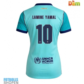 Billiga Barcelona Lamine Yamal #10 Tredjeställ Dam 2026-27 Kortärmad